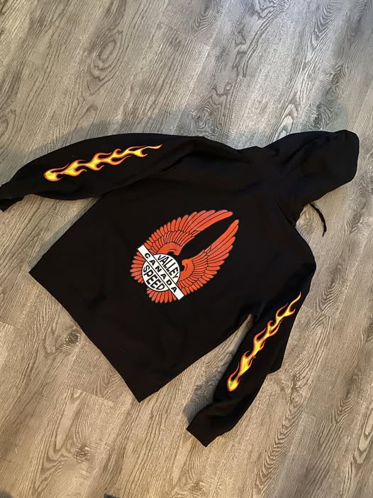 SPEED SHOP ZIP UP MULTI GRAPHIC HOODY - The Speed Shop Canada