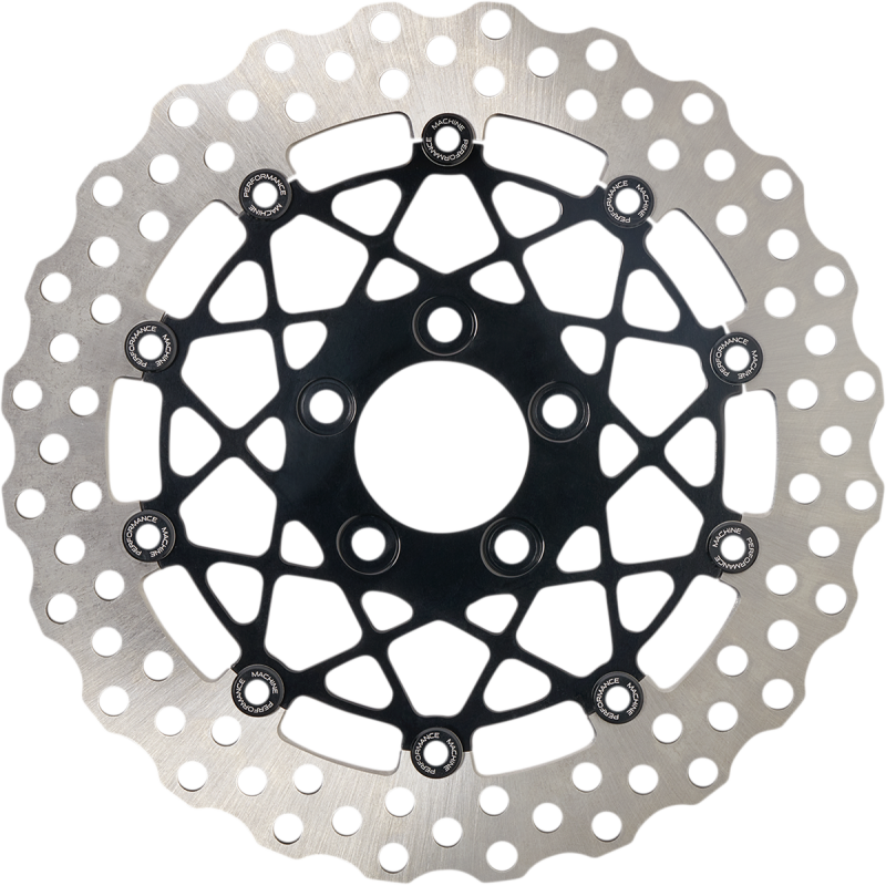 PERFORMANCE MACHINE FRONT FLOATING BRAKE ROTORS HARLEY MODELS - The Speed Shop Canada