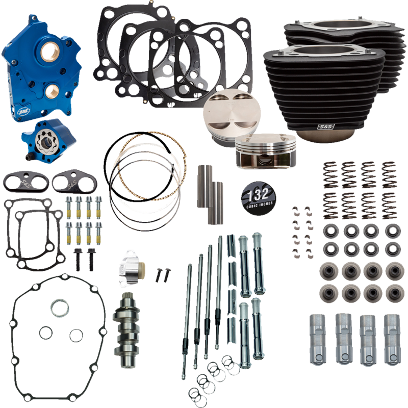 S&S CYCLE 129" POWER PACKAGE HARLEY DAVIDSON M8 MODELS 2017-2023 - The Speed Shop Canada