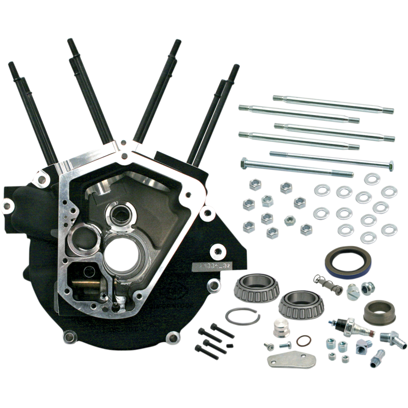 S&S CYCLE SUPER STOCK BIG BORE ENGINE CASES HARLEY EVOLUTION MODELS - The Speed Shop Canada