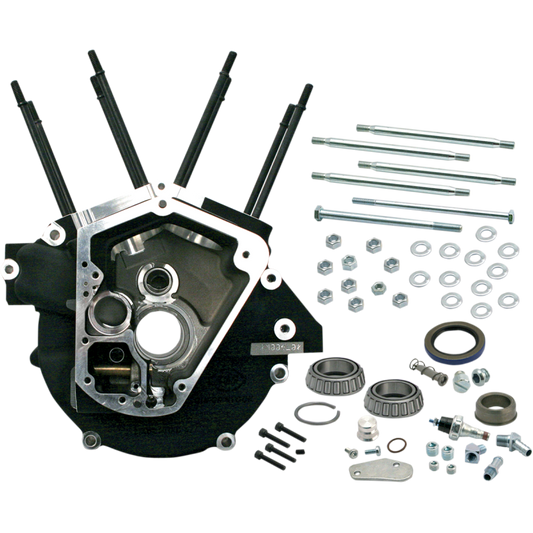 S&S CYCLE SUPER STOCK BIG BORE ENGINE CASES HARLEY EVOLUTION MODELS - The Speed Shop Canada
