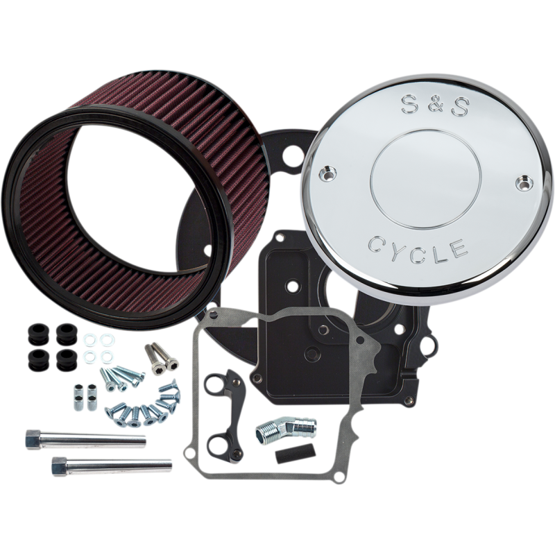 S&S CYCLE AIR FILTER KIT WITH COVER INDIAN MOTORCYCLES 14-21 - The Speed Shop Canada
