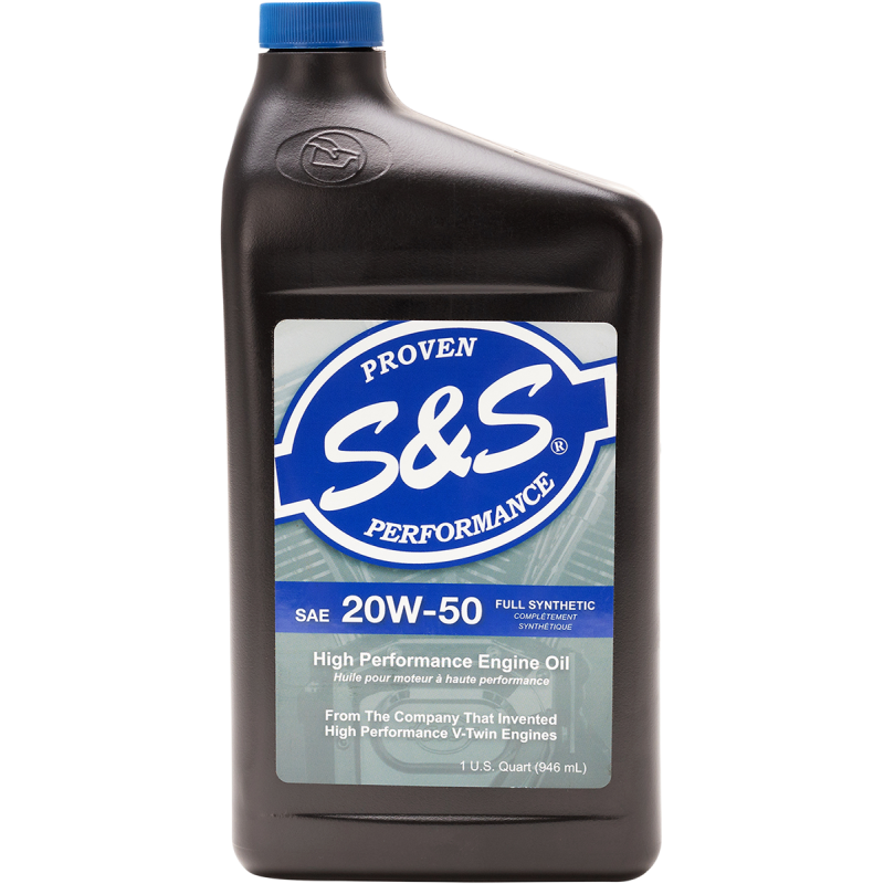 S&S CYCLE 20W-50 OIL QT HARLEY DAVIDSON MODELS - The Speed Shop Canada