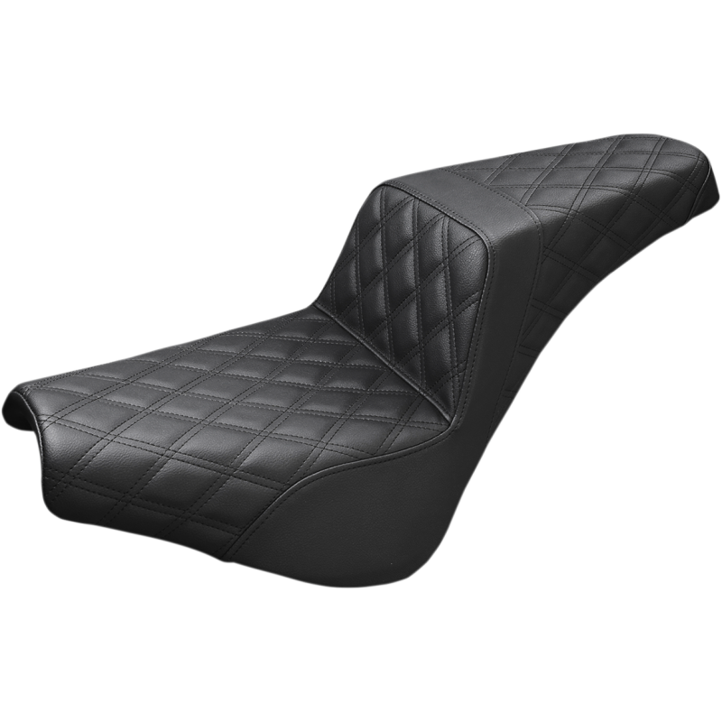 SADDLEMEN STEP UP FULL L/S SEAT BLACK HARLEY SOFTAIL M8 FXBB FXST 18-25 - The Speed Shop Canada