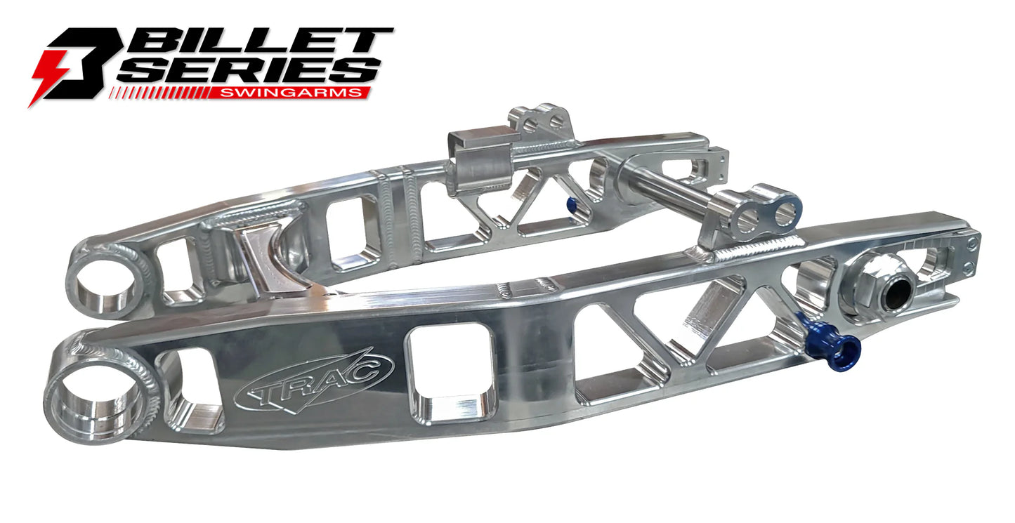 TRAC DYNAMICS BILLET SPEEDWAY HARLEY DAVIDSON DYNA SWINGARM - The Speed Shop Canada