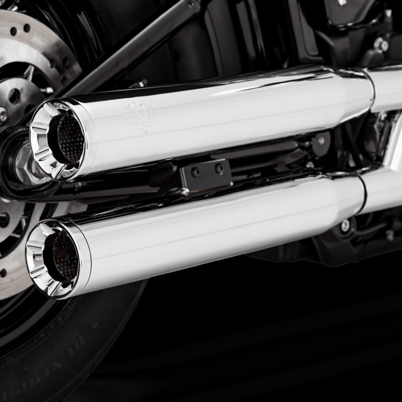 VANCE AND HINES 3" ELIMINATOR PCX MUFFLERS HARLEY DAVIDSON SOFTAILS 18-25 - The Speed Shop Canada