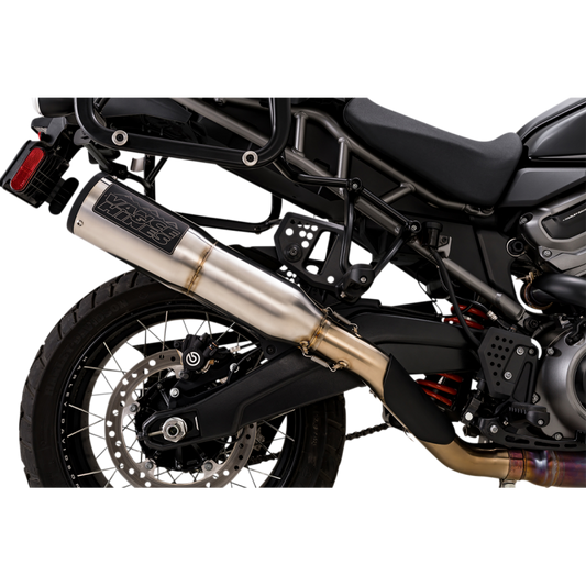 VANCE AND HINES ADVENTURE HO SLIP ON MUFFLERS HARLEY PAN AMERICA 21-23 - The Speed Shop Canada