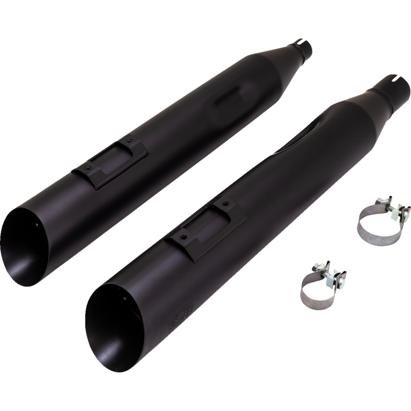 VANCE AND HINES BACKLASH 450 SLIP ON MUFFLERS HARLEY BAGGERS 17-25 - The Speed Shop Canada