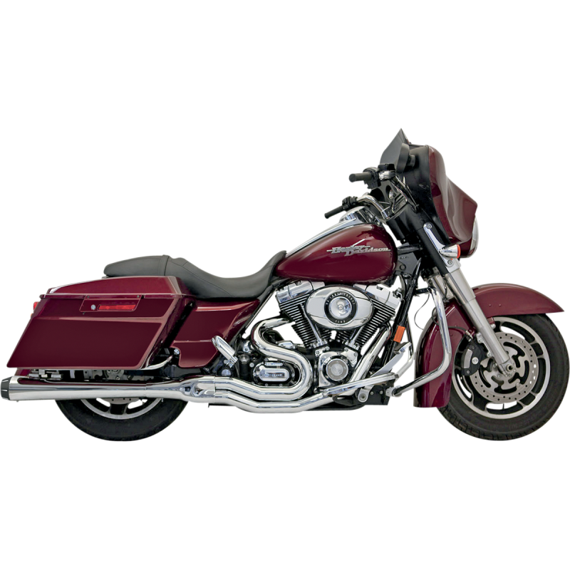 BASSANI ROAD RAGE 2 B1 2:1 EXHAUST HARLEY DAVIDSON BAGGERS 97-08 - The Speed Shop Canada