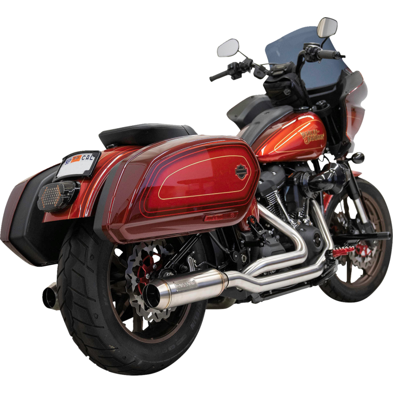 BASSANI SUPERBIKE TRUE DUAL STAINLESS EXHAUST HARLEY DAVIDSON FXLRST 18-25 - The Speed Shop Canada
