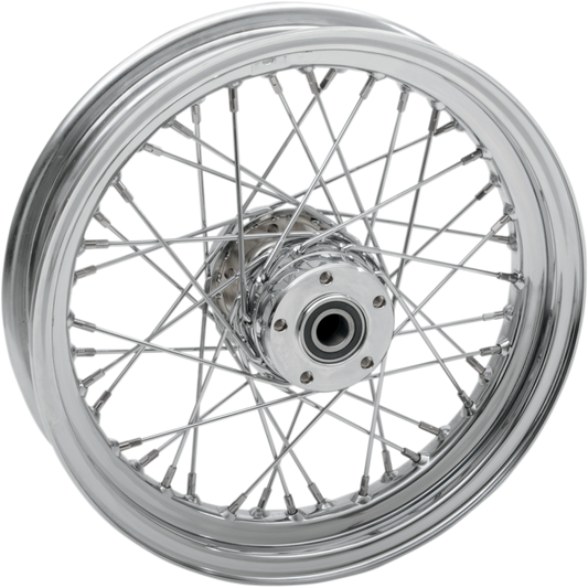 FRONT 40 SPOKE CHROME HARLEY DAVIDSON BAGGER WHEELS - The Speed Shop Canada