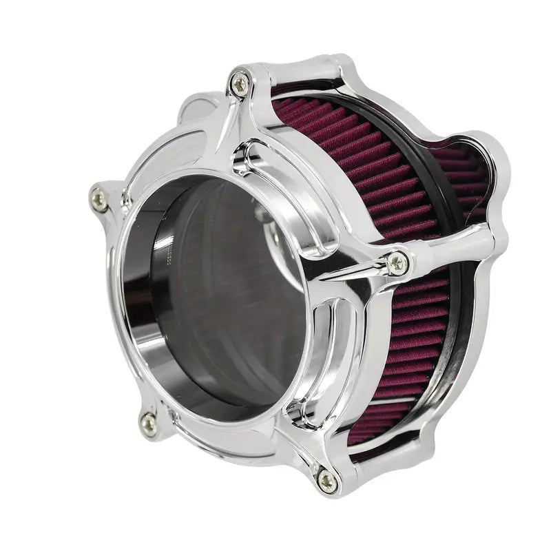 SPEED SHOP CHROME CLARITY AIR FILTER KIT HARLEY TWIN CAMS 99-17 - The Speed Shop Canada