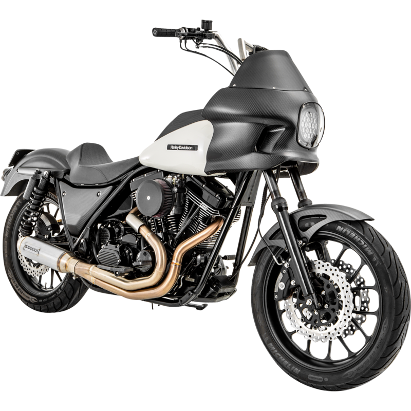 BASSANI STAINLESS 2:1 SUPERBIKE EXHAUST HARLEY DAVIDSON FXR MODELS - The Speed Shop Canada
