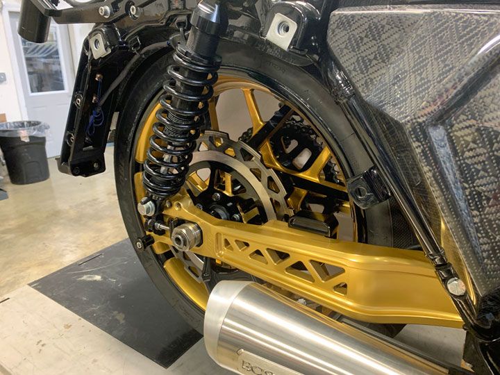 HHI BILLET SWINGARMS HARLEY BAGGERS 2009-2024 - The Speed Shop Canada