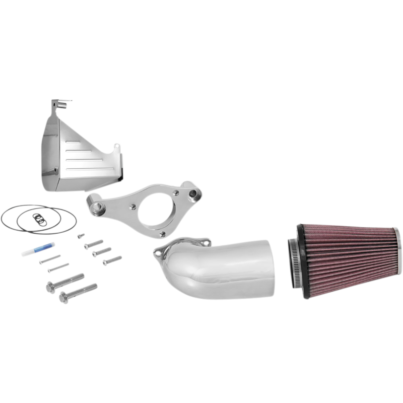 K&N INTAKE AIR FILTER KIT CHROME HARLEY BAGGERS 17-24 - The Speed Shop Canada
