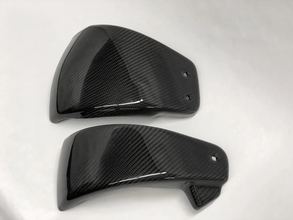 SPEED SHOP CARBON FIBRE SIDE COVERS HARLEY M8 SOFTAILS 18-24 - The Speed Shop Canada