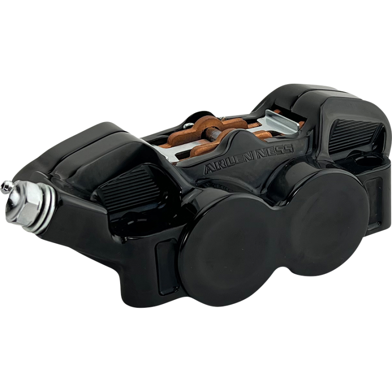 ARLEN NESS 4 PISTON RADIAL CALIPERS BLACK (100MM) - The Speed Shop Canada