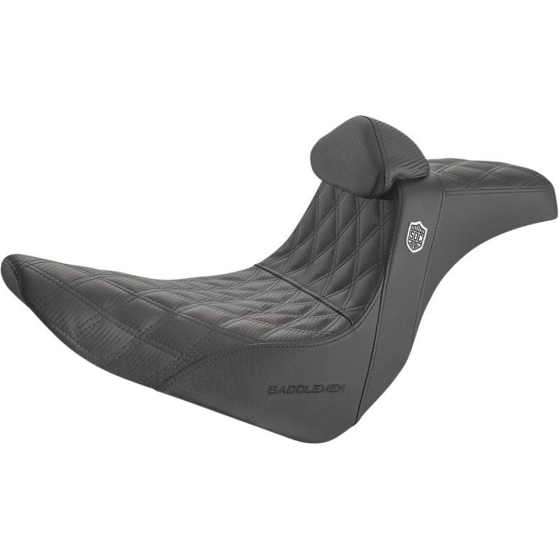 SADDLEMEN SDC PRO SERIES GRIPPER SEAT HARLEY FXBB FXST FLHC 18-25 - The Speed Shop Canada