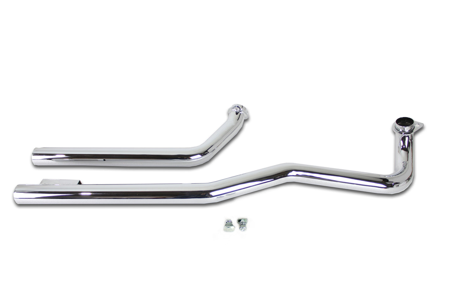 VTWIN HARLEY SHOVELHEAD HIGH SHOTGUN PIPES CHROME - The Speed Shop Canada