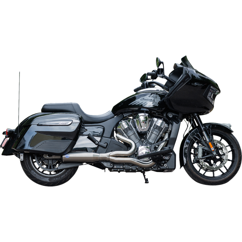 S&S CYCLE QUALIFIER 2:1 EXHAUST STAINLESS INDIAN CHALLENGER 20-23 - The Speed Shop Canada