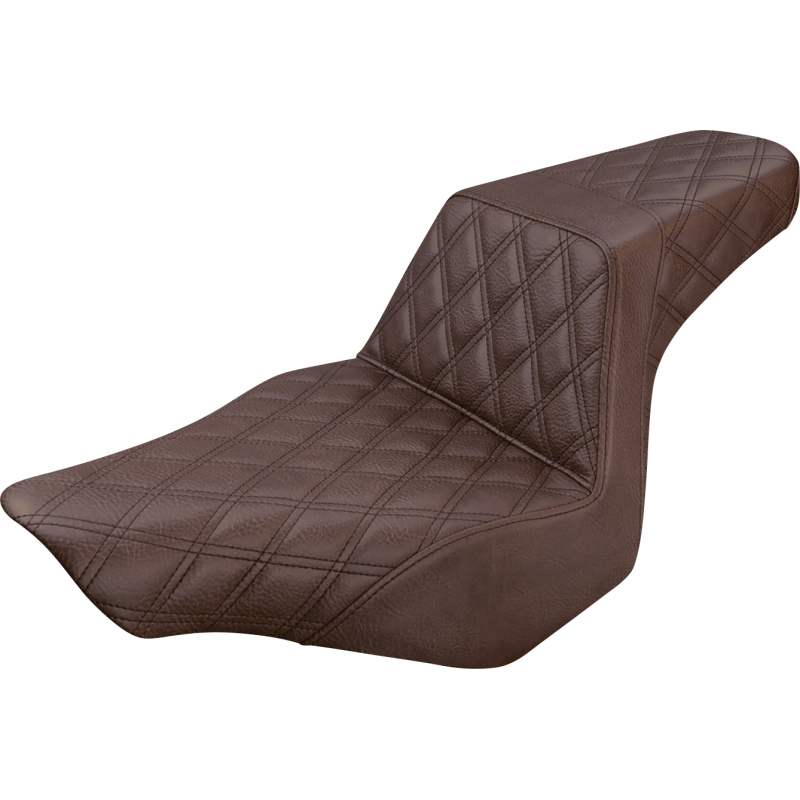 SADDLEMEN STEP UP SEAT BROWN 2013-2017 HARLEY BREAKOUT FXSB - The Speed Shop Canada