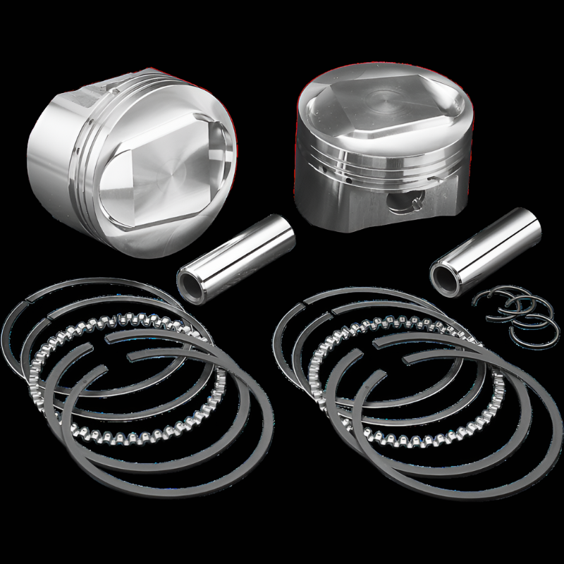 WISECO 8.5:1 HIGH PERFORMANCE PISTON KITS HARLEY DAVIDSON EVO 84-99 - The Speed Shop Canada