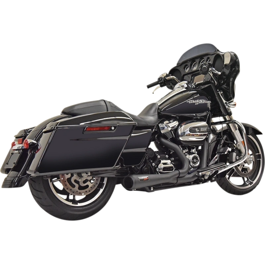 BASSANI 2:1 SHORTY ROAD RAGE EXHAUST HARLEY DAVIDSON BAGGERS 97-08 - The Speed Shop Canada