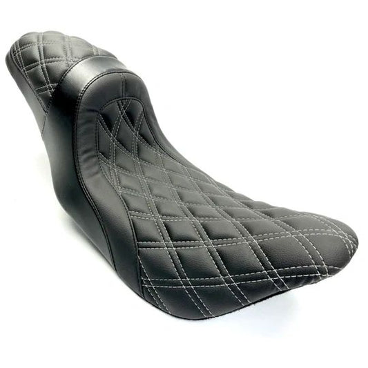 CMC FASTBACK SEAT 2 UP 97-07 HARLEY DAVIDSON BAGGER - The Speed Shop Canada