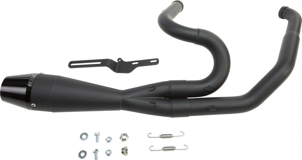 SAWICKI SPEED 2:1 SHORTY EXHAUST 2017-2023 HARLEY DAVIDSON BAGGER - The Speed Shop Canada