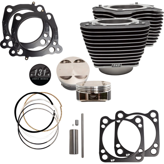 S&S CYCLE 131" STROKER BIG BORE KIT HARLEY DAVIDSON M8 MODELS 17-25 - The Speed Shop Canada