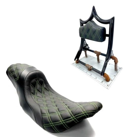 CMC NEXT LEVEL GREEN SEAT PACKAGE 09-23 HARLEY DAVIDSON BAGGER - The Speed Shop Canada