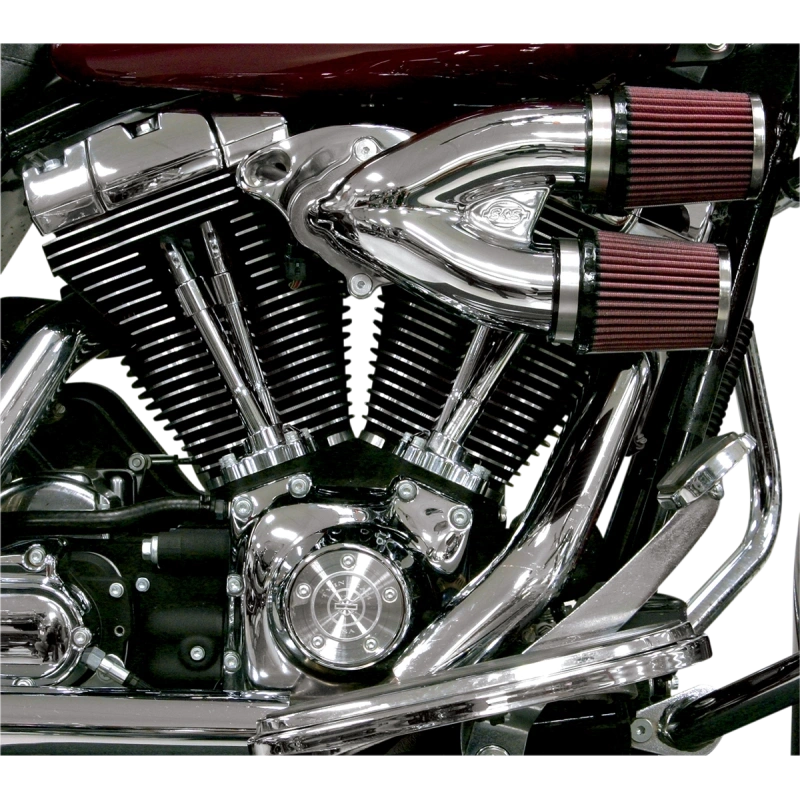 S&S CYCLE TWIN TUNED INDUCTION AIR FILTER KIT HARLEY 08-16 MODELS - The Speed Shop Canada