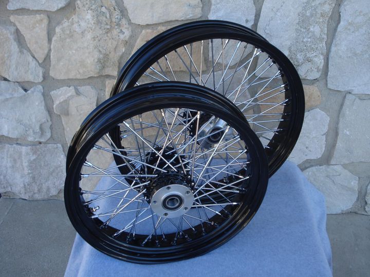 60 SPOKE WHEEL SET 21/16 HARLEY DAVIDSON SOFTAIL MODELS 00-17 - The Speed Shop Canada