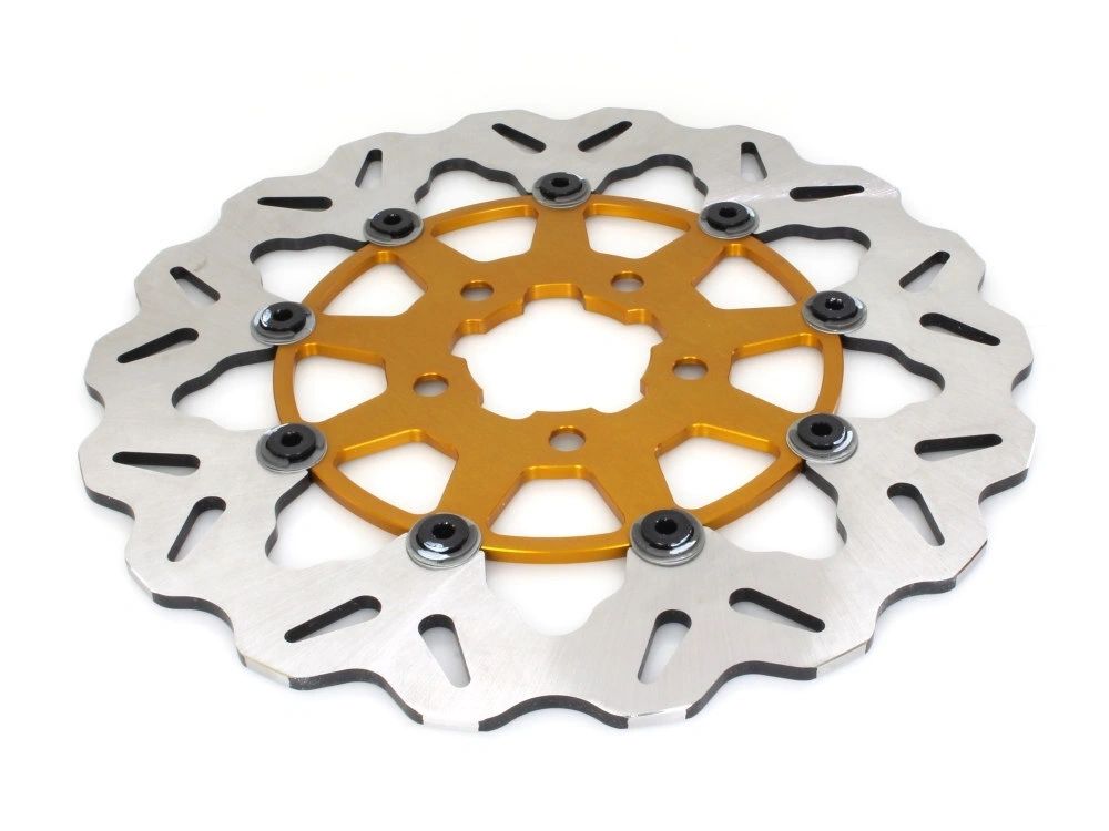 GALFER WAVE GOLD BRAKE ROTORS REAR HARLEY MODELS - The Speed Shop Canada