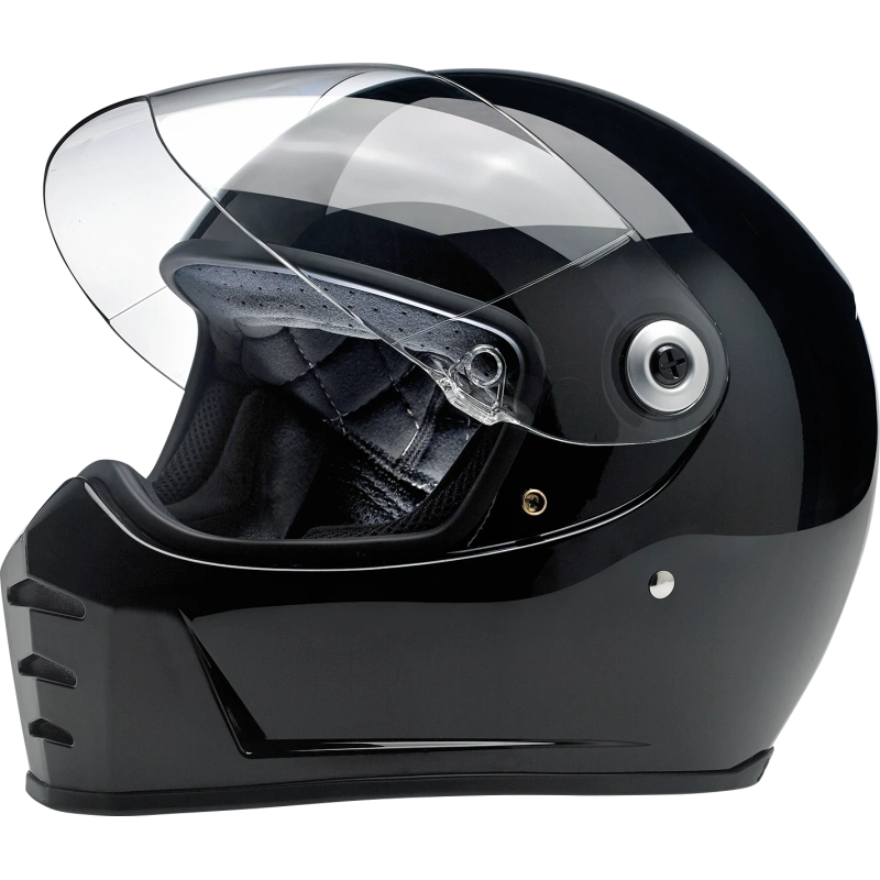 LANE SPLITTER HELMET - GLOSS BLACK - The Speed Shop Canada