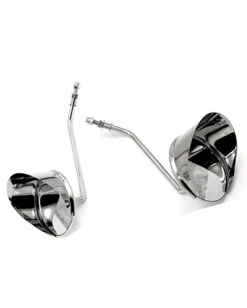 CMC GANGSTER MIRRORS CHROME OR BLACK - The Speed Shop Canada