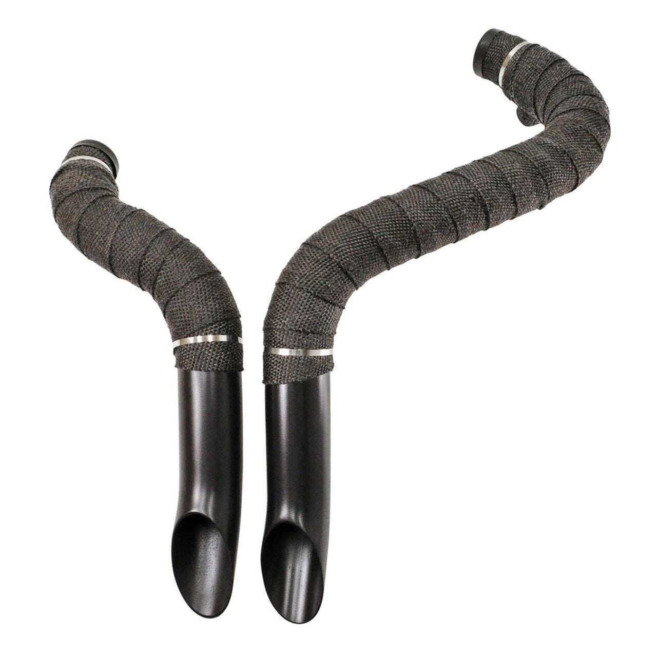 VTWIN SHORTY WRAPPED DRAG PIPES EXHAUST HARLEY DAVIDSON - The Speed Shop Canada