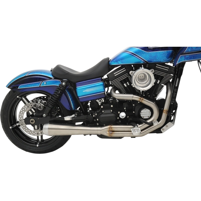 Bassani 2 into online 1 exhaust dyna