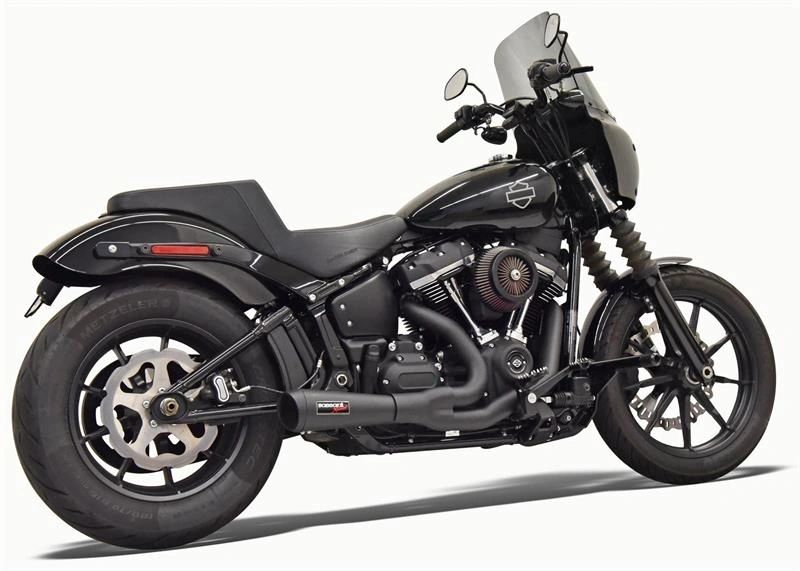 BASSANI RIPPER 2:1 SHORTY EXHAUST HARLEY DAVIDSON SOFTAIL 18-25 M8 - The Speed Shop Canada