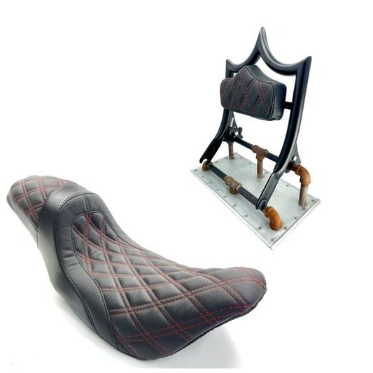 CMC NEXT LEVEL RED SEAT PACKAGE 09-23 BAGGER - The Speed Shop Canada