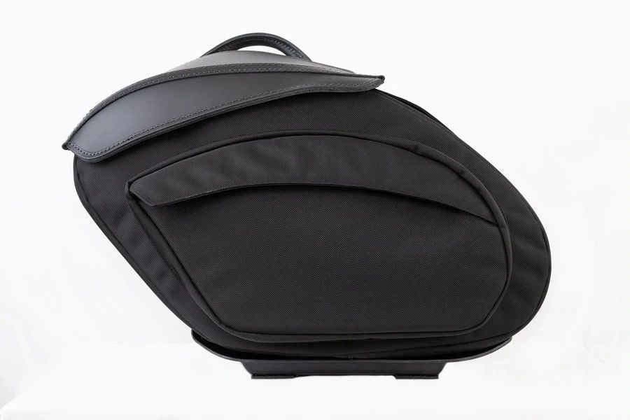 LEATHER PRO RETRO V4 SADDLEBAGS SETS HARLEY DAVIDSON MODELS The