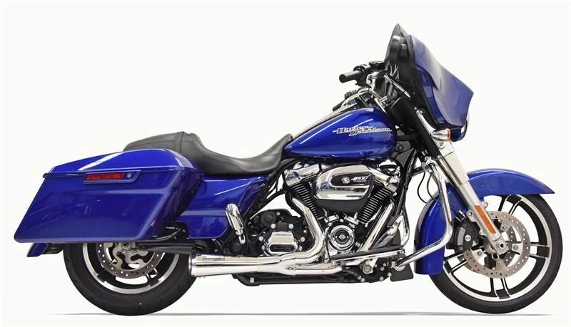 BASSANI 2:1 SHORTY ROAD RAGE MEGA EXHAUST HARLEY BAGGERS 99-16 - The Speed Shop Canada