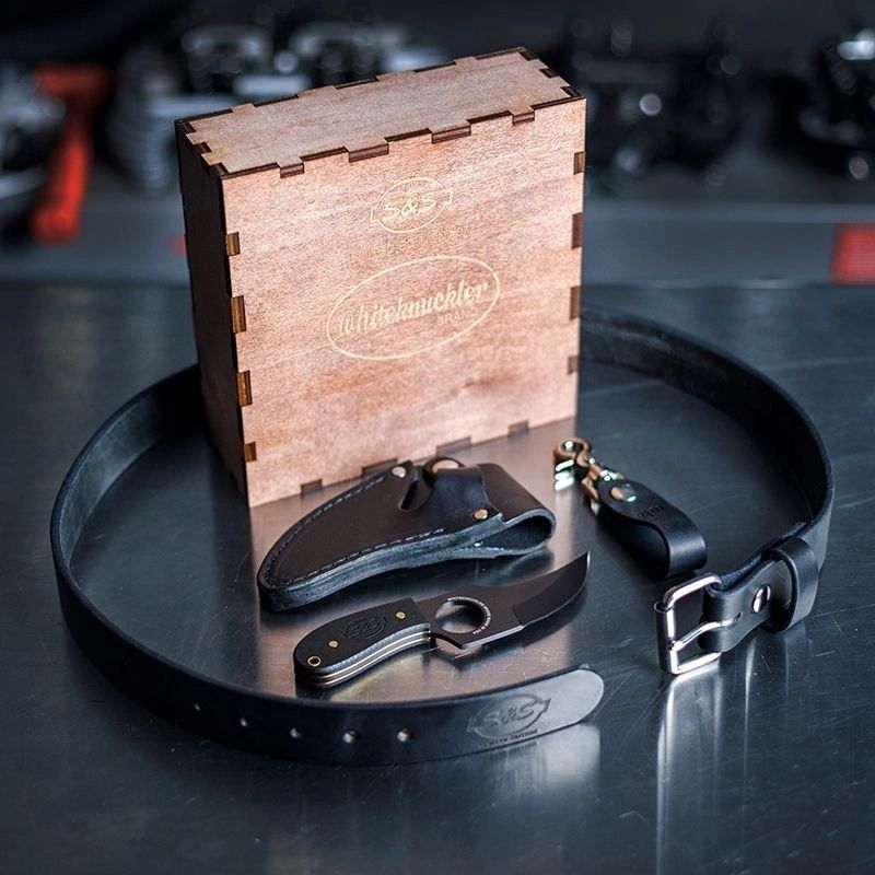 S&S CYCLE BELT AND KNIFE GIFT SET LIMITED EDITION - The Speed Shop Canada