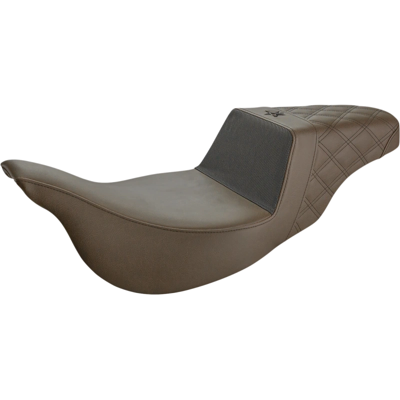 SADDLEMEN UNKNOWN IND. EXT REACH PERF GRIPPER SEAT 08-24 BAGGERS - The Speed Shop Canada