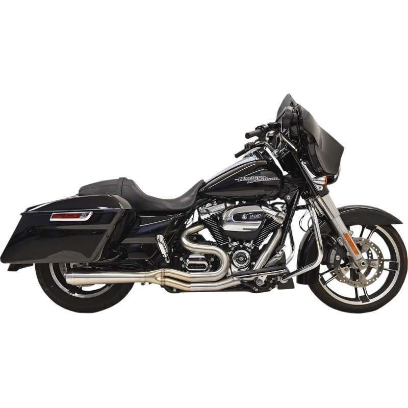 BASSANI SHORT 2:1 ROAD RAGE 3 EXHAUST STAINLESS HARLEY BAGGERS - The Speed Shop Canada
