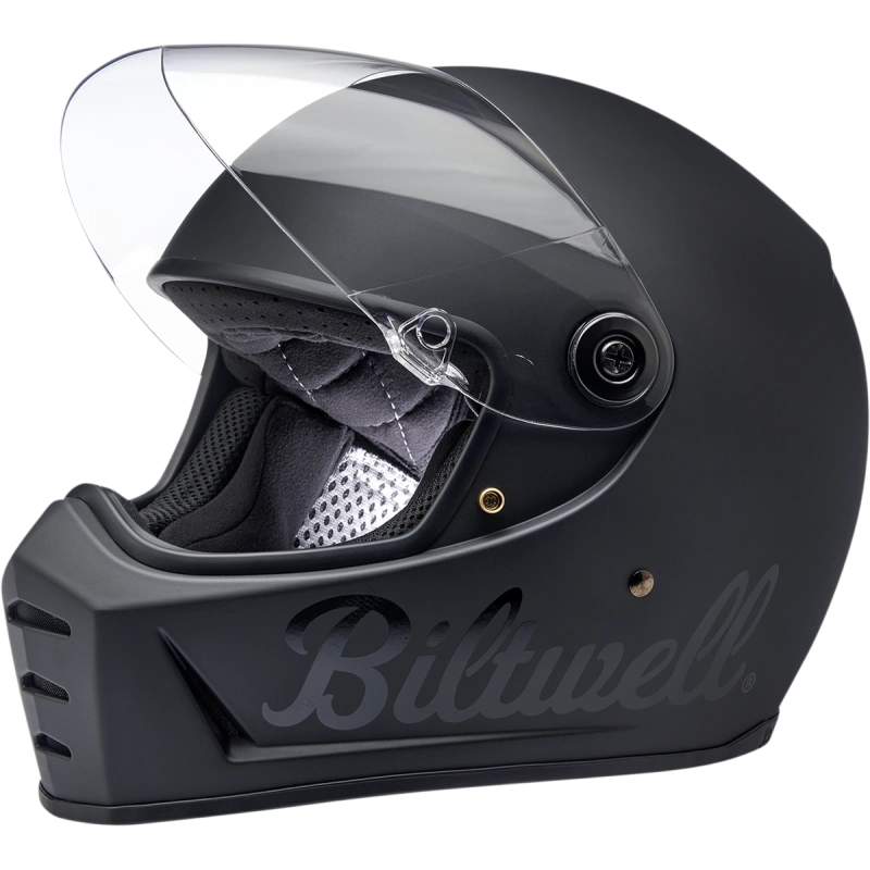 LANE SPLITTER HELMET - FLAT BLACK BRANDED - The Speed Shop Canada