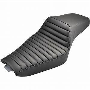 SADDLEMEN STEP UP SEAT BLACK 04-25 HARLEY SPORTSTER XL - The Speed Shop Canada