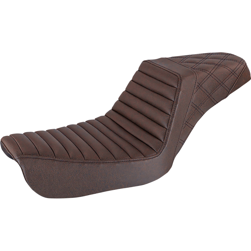 SADDLEMEN STEP UP SEATS T/R-L/S HARLEY 04-05 DYNA FXD - The Speed Shop Canada
