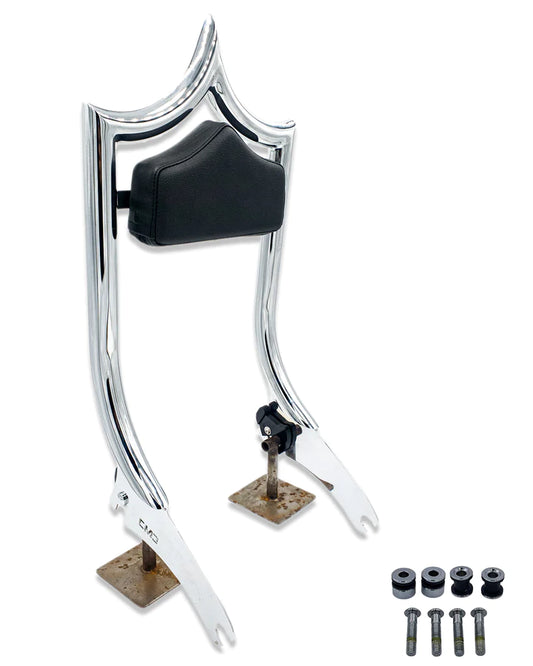 CMC EL RAY BACKREST CHROME 18+ HARLEY DAVIDSON SOFTAIL M8 - The Speed Shop Canada
