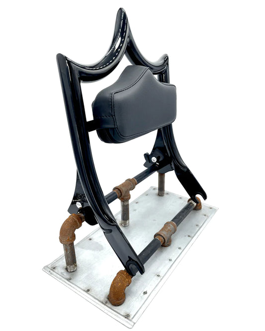 CMC EL RAY BACK REST GLOSS BLACK 09-23 HARLEY DAVIDSON BAGGERBAGGER - The Speed Shop Canada